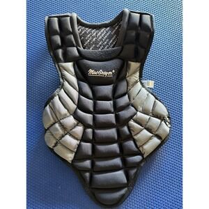 MacGregor BSN Sports MAC B75 Junior Catchers Chest Protector Black Coolmax